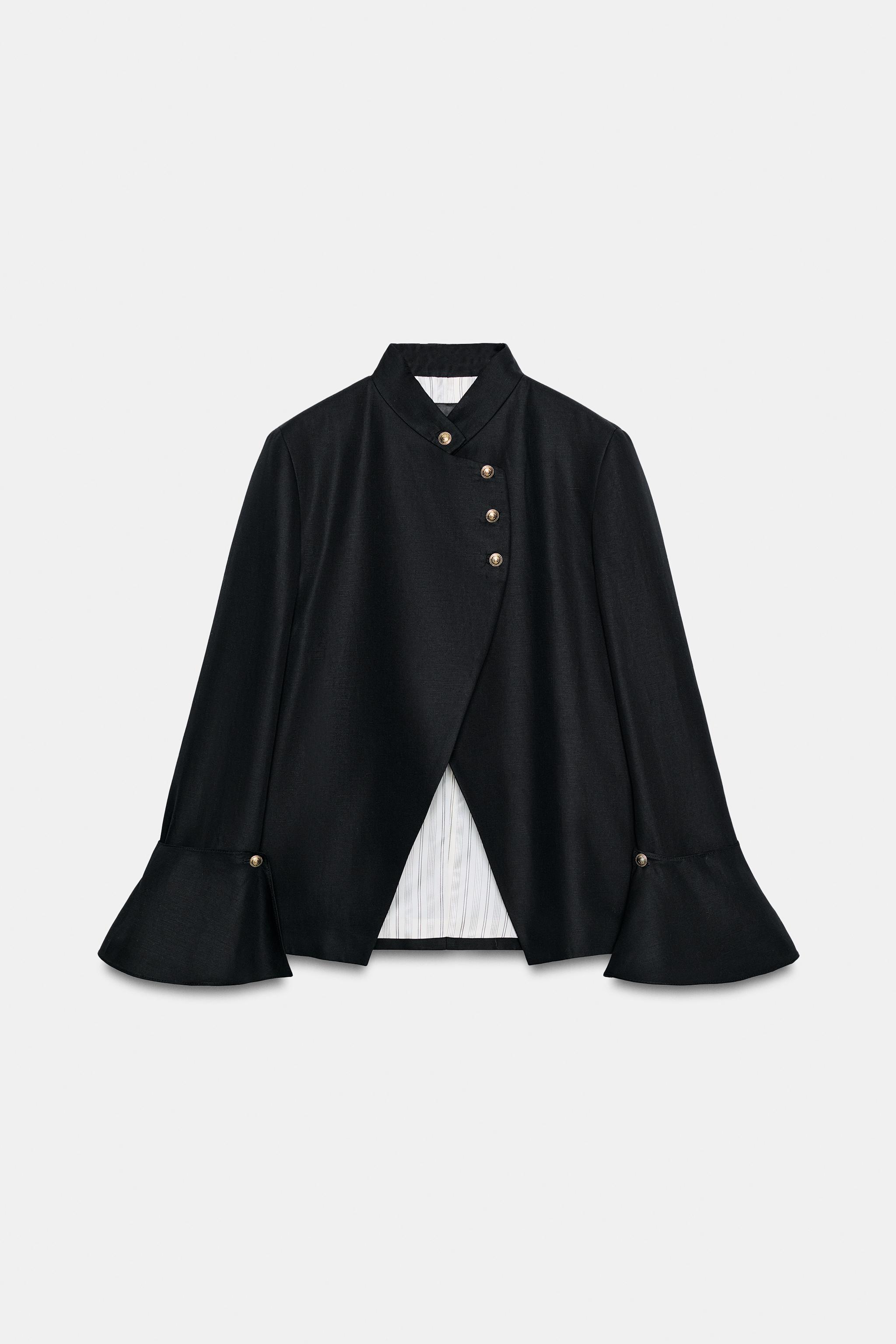 ZW COLLECTION LINEN BLEND BLAZER